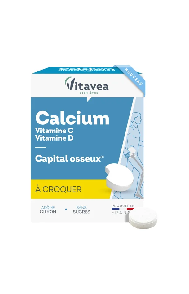Cure capital osseux – Calcium & vitamines – 24 jours