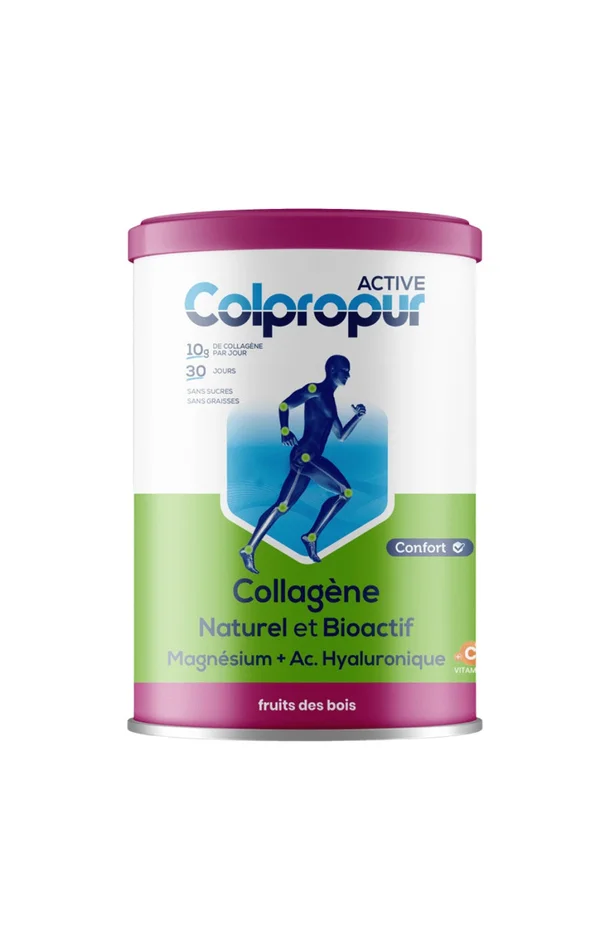 Cure collagène Active – Articulations & muscles – Fruits des bois – 345 g