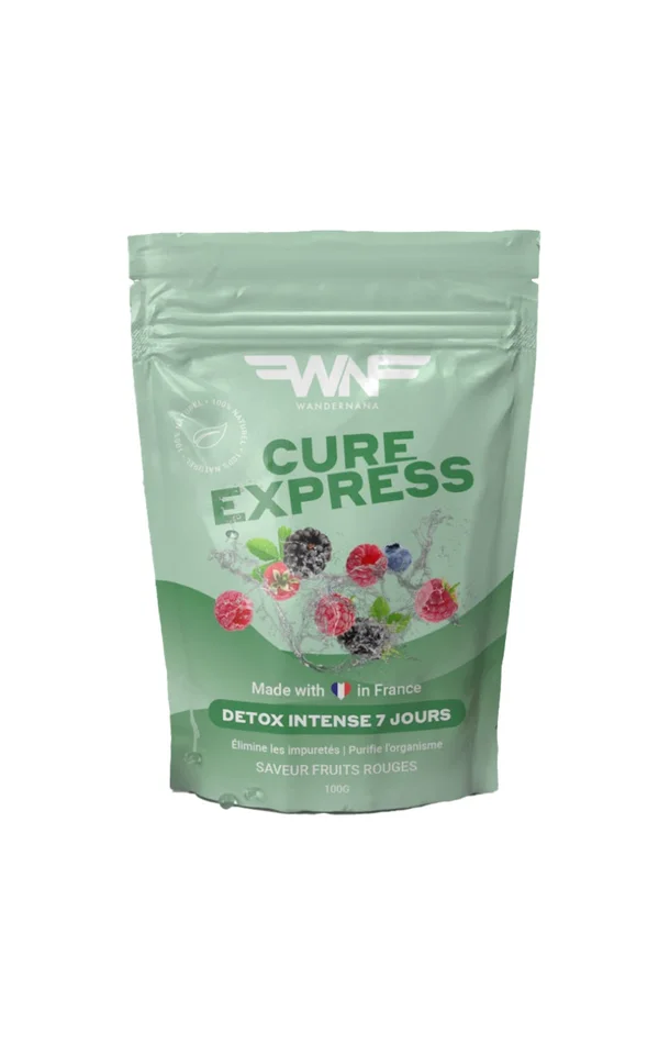 Cure detox naturelle – Express 7 – Fruits rouges – 100 g