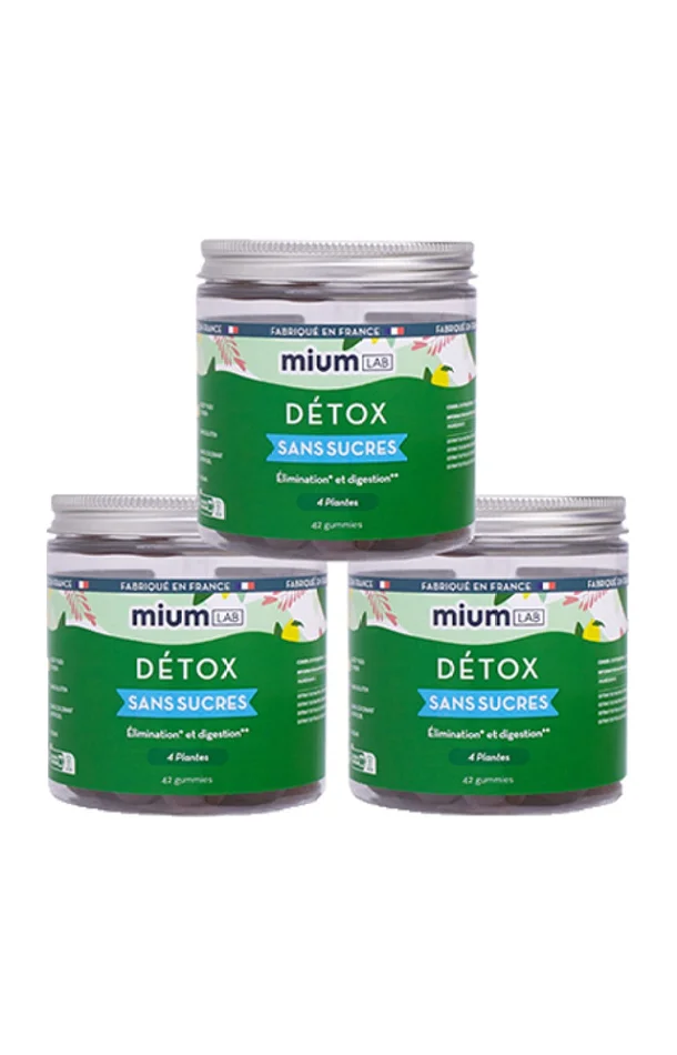 Cure gummies detox – Citron – Sans sucres – 2 mois