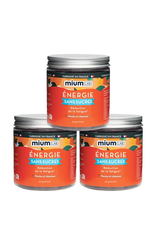 Cure gummies énergie – Ananas – Sans sucres – 2 mois