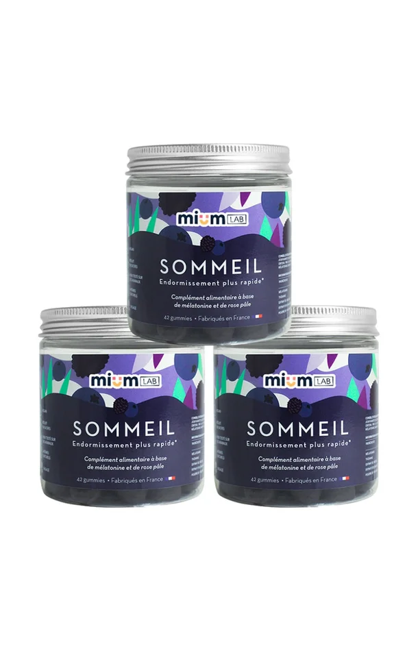 Cure gummies sommeil – Mûre & myrtille – 2 mois