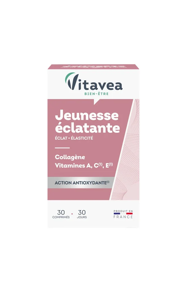 Cure jeunesse éclatante – Collagène & vitamines – 1 mois