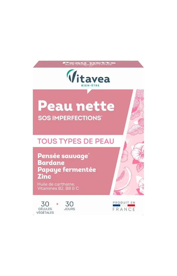 Cure peau nette – Pensée sauvage – 1 mois