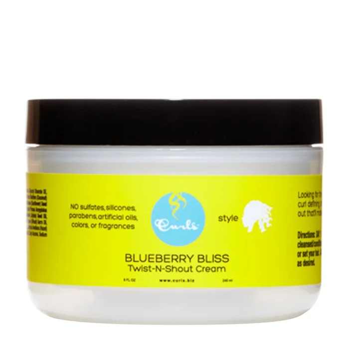 Curls Blueberry Bliss Twist n Shout Curl Cream 8oz