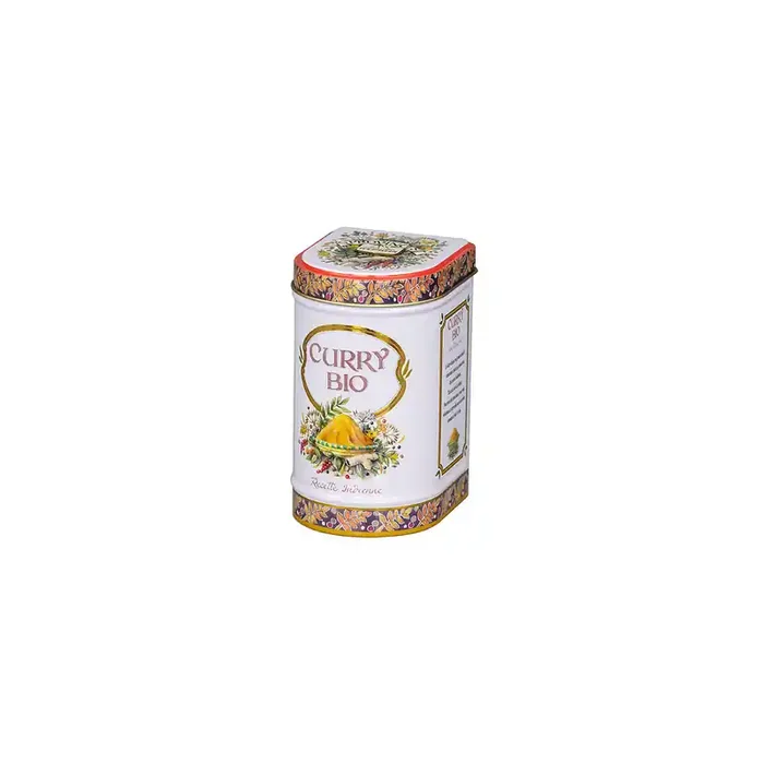 CURRY DOUX POUDRE BIO RECETTE INDIENNE 50 G PROVENCE D‘ANTAN