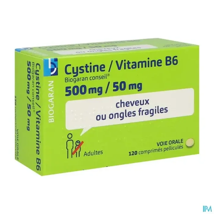 Cystine vit b6 biogaran conseil 500mg comprimé 120