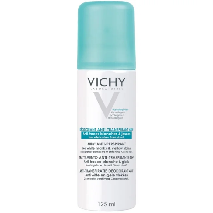 Déodorant 48h – Spray Anti-Transpirant & Anti-Traces 125 ml