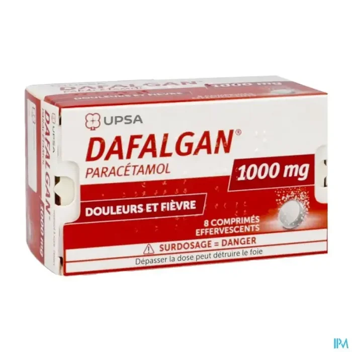 Dafalgan 1000mg comprimé effervescent 8