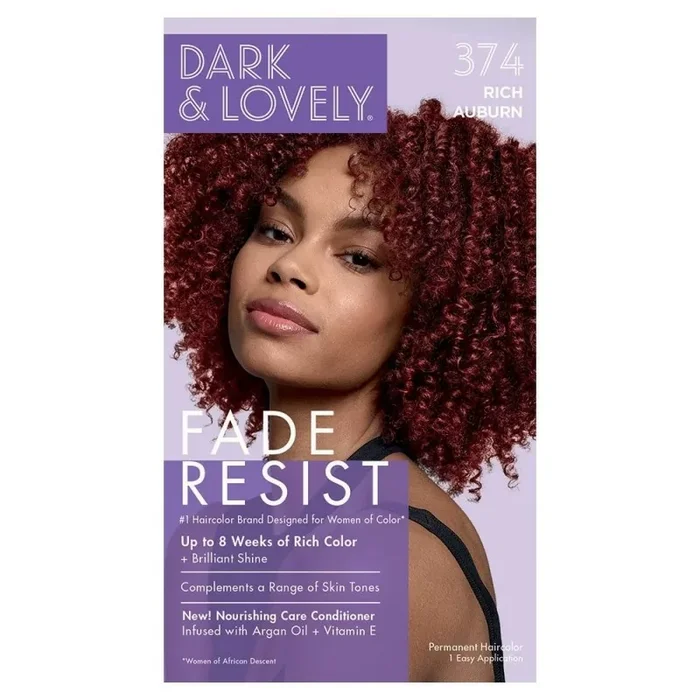 DARK & LOVELY ≡ Coloration Marron Cuivré N°374