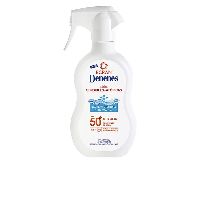Denenes sol pelle bagnata pelle atopica spf50+pistola 300 ml