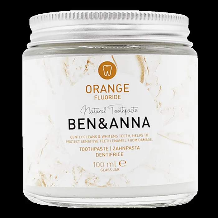 Dentifrice en pot SENSITIVE ORANGE AVEC FLUOR – 100mL