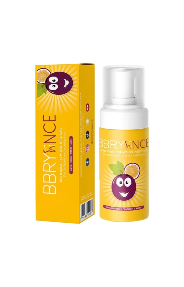Dentifrice mousse blancheur – Passion – 50 ml