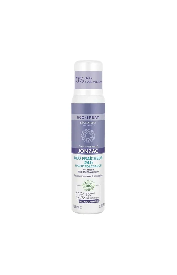 Déodorant fraîcheur 24h haute tolérance bio – Corps – 100 ml