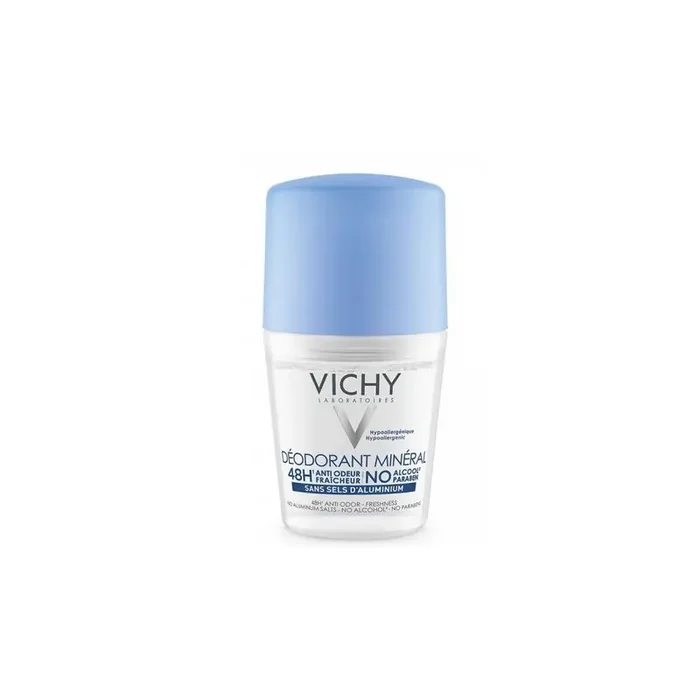 DEODORANT MINERAL 48 H ROLL ON 50ML VICHY