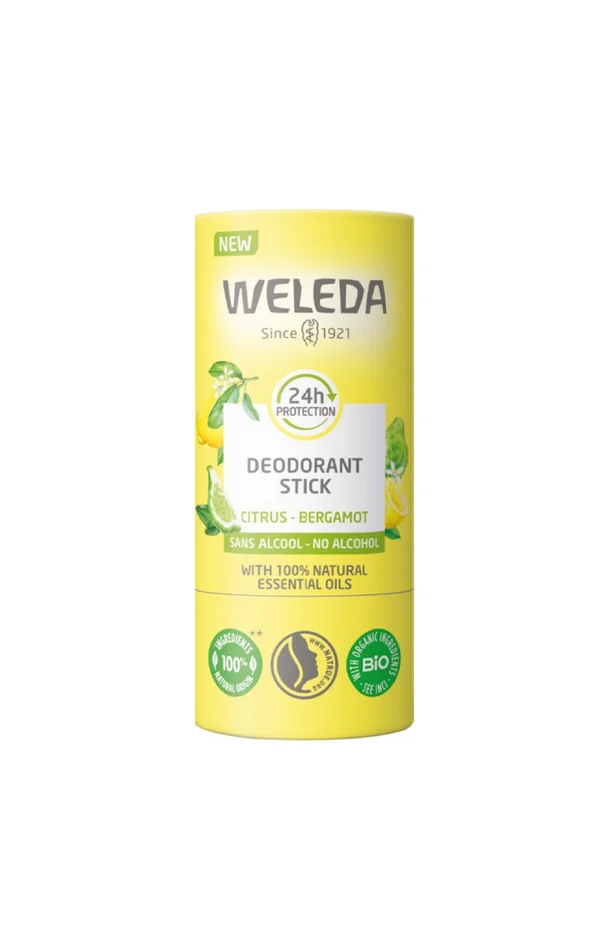 Déodorant stick – Citrus & bergamote – 50 g