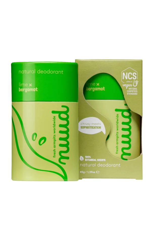 Déodorant stick naturel – Citron vert & Bergamote – 45 g