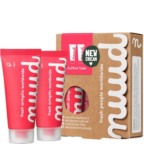Déodorants crème naturel – Smarter Pack rose – 2 x 20 ml