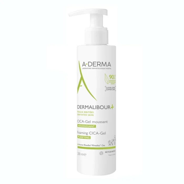 Dermalibour + Cica – Gel Moussant Assainissant