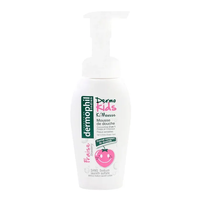 Dermokids ki‘mousse douce parfum fraise 200ml