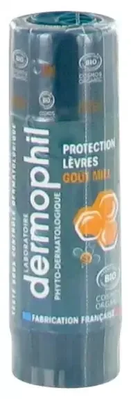 Dermophil Certifié Bio Stick Lèvres Protection Lèvres Goût Miel 4 g – Goût Miel