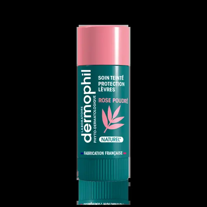 DERMOPHIL SOIN TEINTÉ PROTECTION LEVRES ROSÉ POUDRÉ 4G