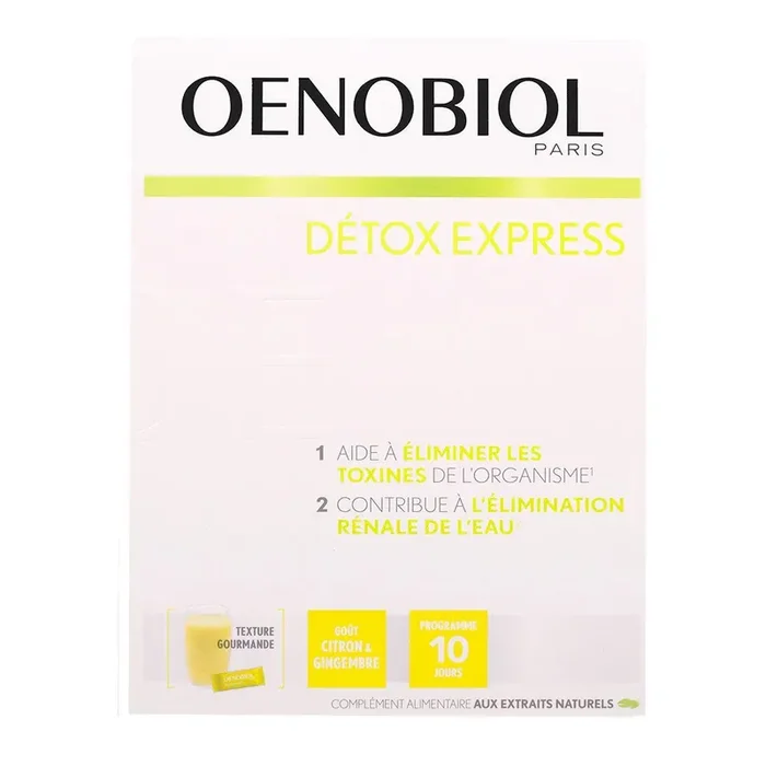 Détox express citron 10 sticks