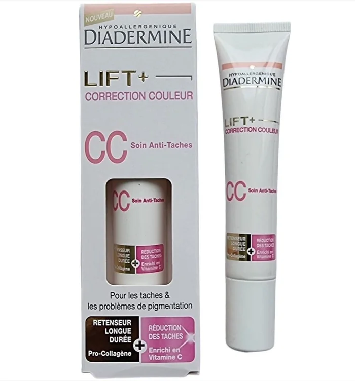 Diadermine Lift+ Color Correstion CC Crème anti-taches