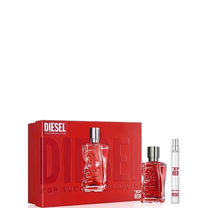 Diesel D RED Coffret Eau de Parfum et Format Voyage