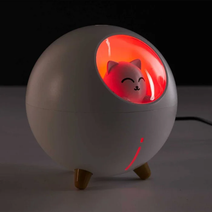 Diffuseur de parfum d’ambiance chat – Blanc