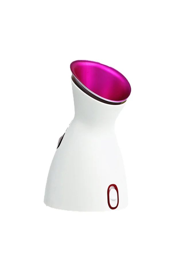 Diffuseur de vapeur – Inhalateur facial – Blanc & rose – 100 ml