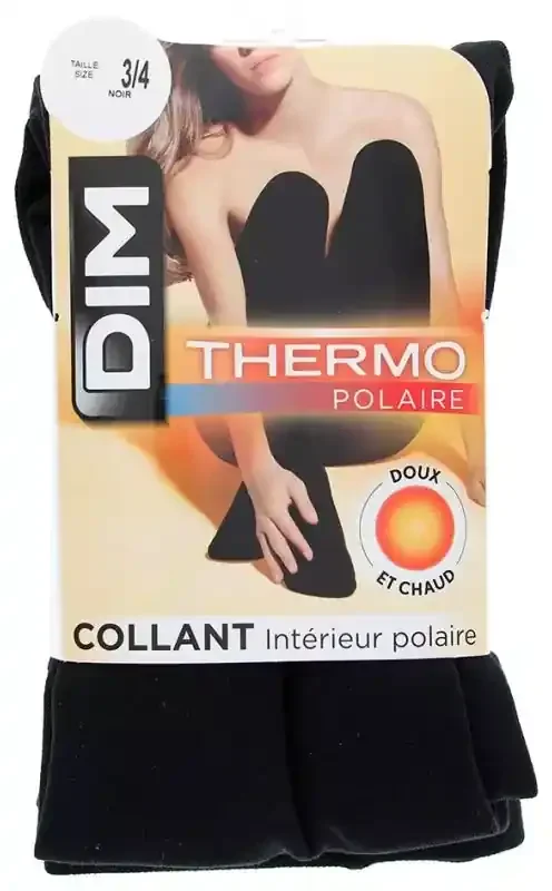 DIM Collant Thermo Polaire 1 PAIRE – Taille 3/4