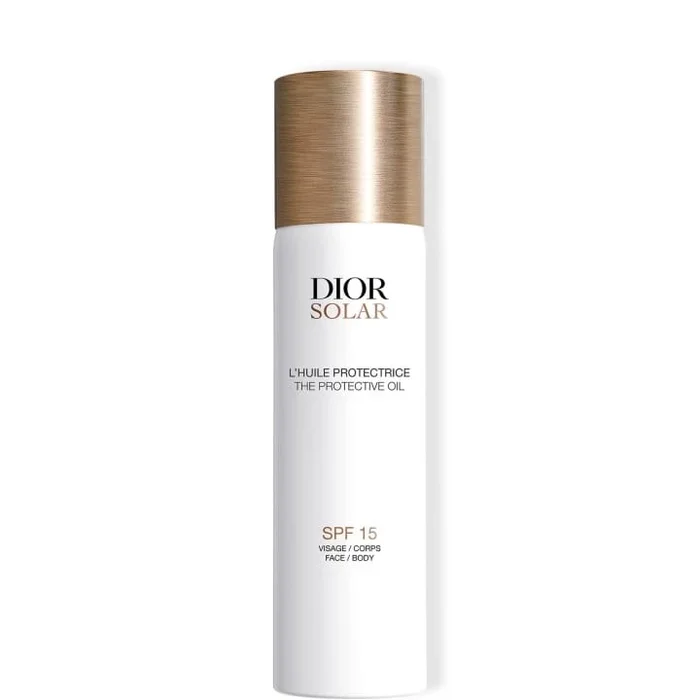 Dior Solar L'Huile Protectrice Visage et Corps SPF 15 Huile Solaire – Spray Solaire