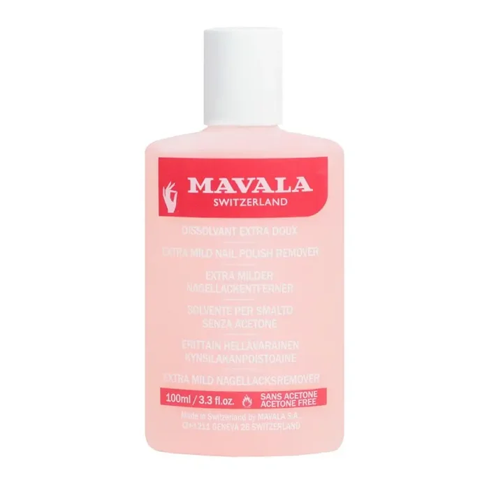 DISSOLVANT EXTRA DOUX SANS ACETONE 100ML MAVALA