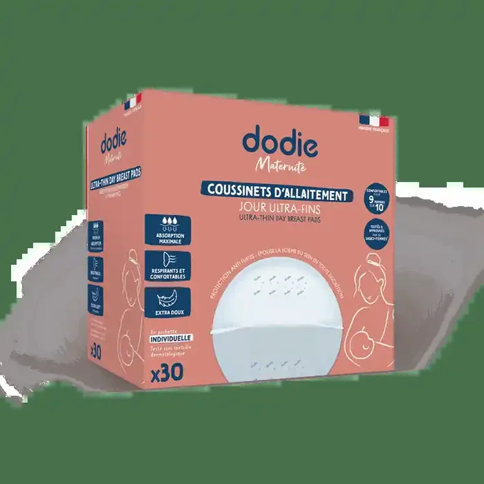DODIE Coussinets Allaitement Jour Ultra Fins – x30