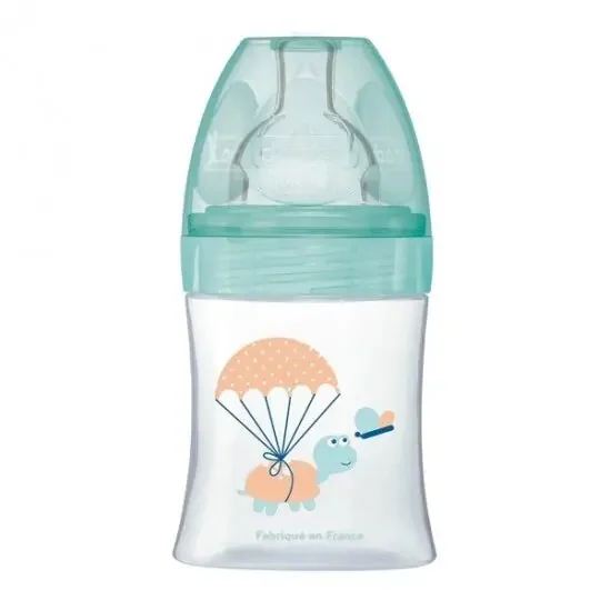 Dodie sensation+ biberon tétine plate débit lent air 150ml