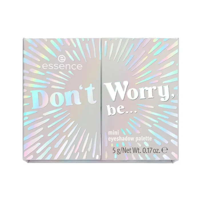 DON’T WORRY, BE… minipaleta de sombras de ojos #multi-color