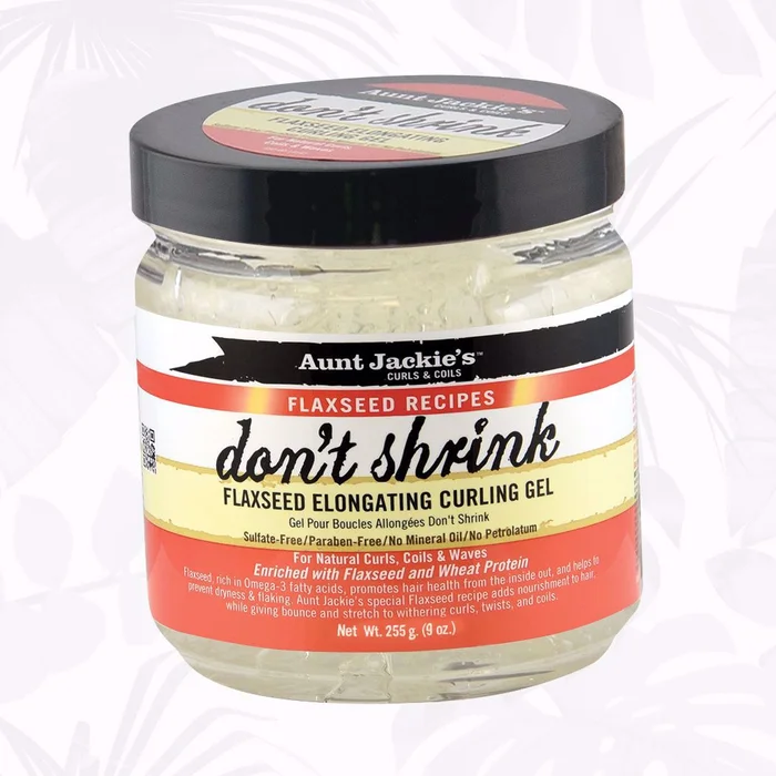 Don’t Shrink Flaxseed Elongating Curling Gel 15oz