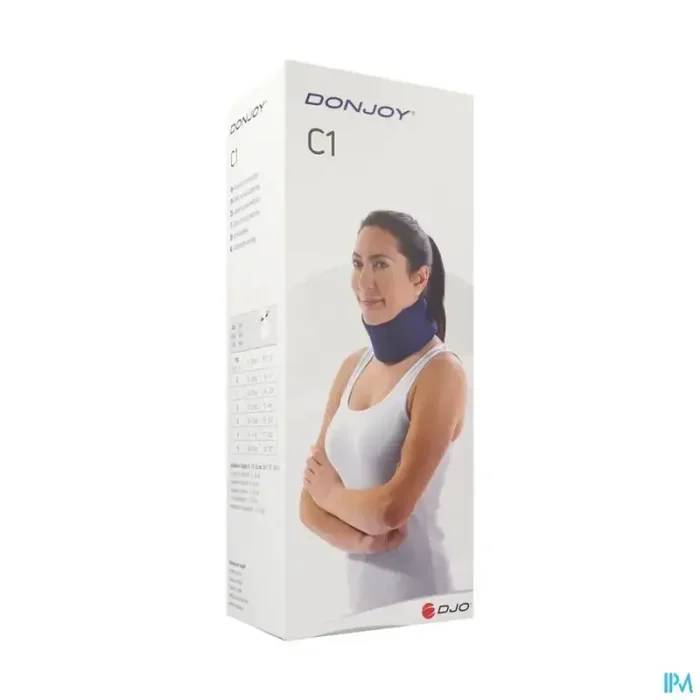 Donjoy collier cervical c1 9cm5 bleu marine t3