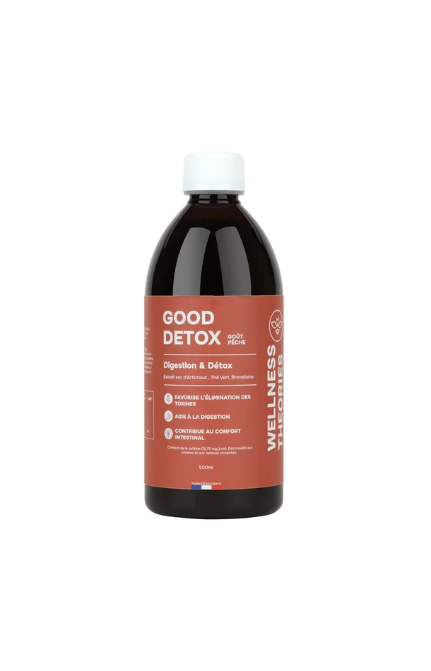 Draineur minceur & ventre plat – Pêche – 500 ml