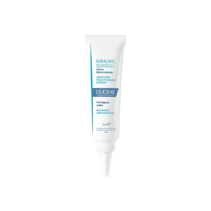 Ducray keracnyl glycolic + creme desincrustante 30ml