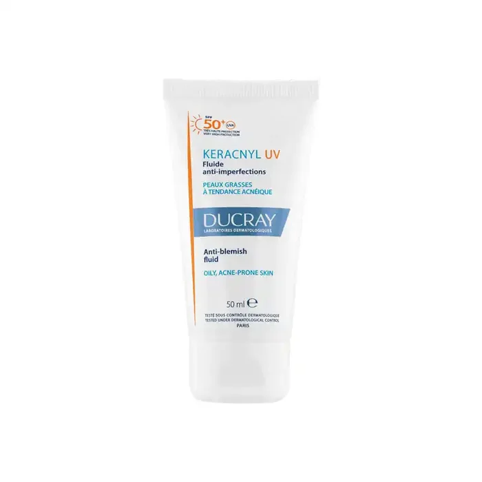 Ducray Keracnyl UV SPF50+ fluide anti-imperfections 50ml