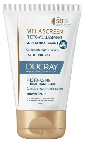 Ducray Melascreen Photo-Vieillissement – Soin Global Mains Spf50+ Anti-Taches 50 ml