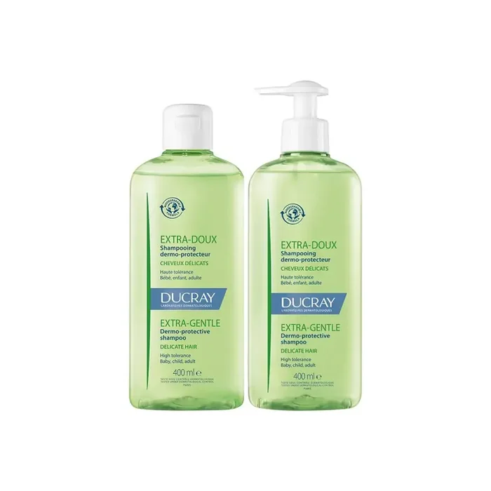 Ducray shampooing dermo-protecteur extra-doux 2x400ml
