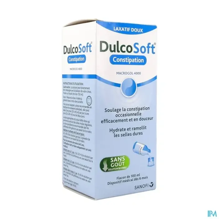 Dulcosoft constipation solution buvable 100ml
