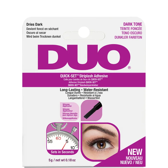 DUO Quick-Coffret Colle pour Bandes de Faux-cils 5 g – Noir
