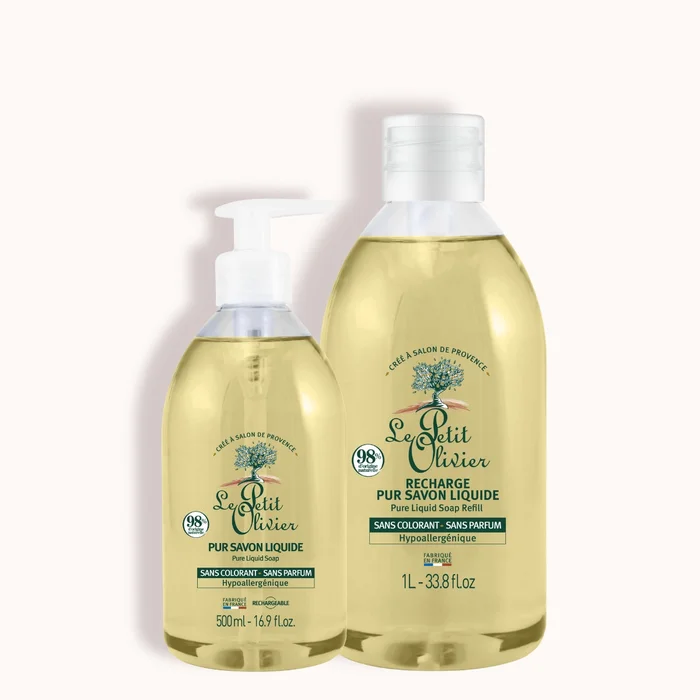 Duo Savon Liquide & Recharge – Sans Parfum