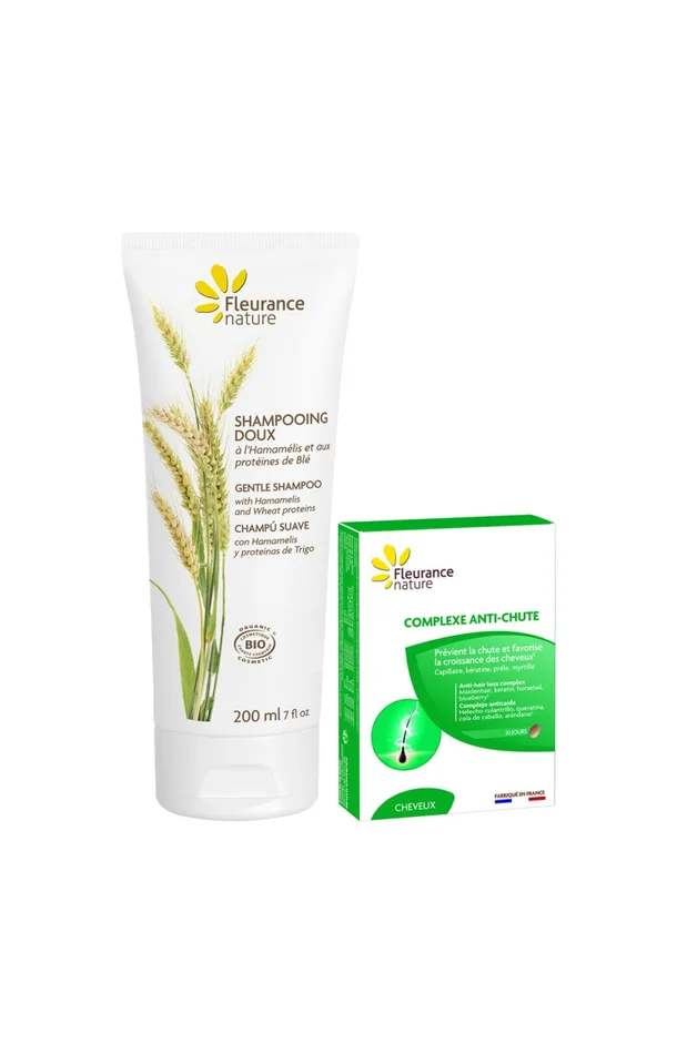 Duo soins des cheveux – Shampoing & complexe anti-chutes – 30 jours