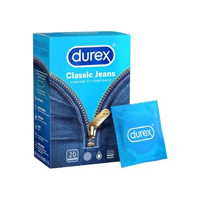 Durex Classic Jeans 20 preservatifs