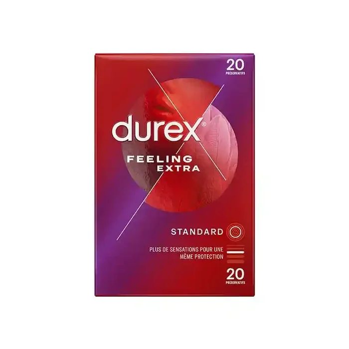 Durex Feeling Extra standard 20 preservatifs